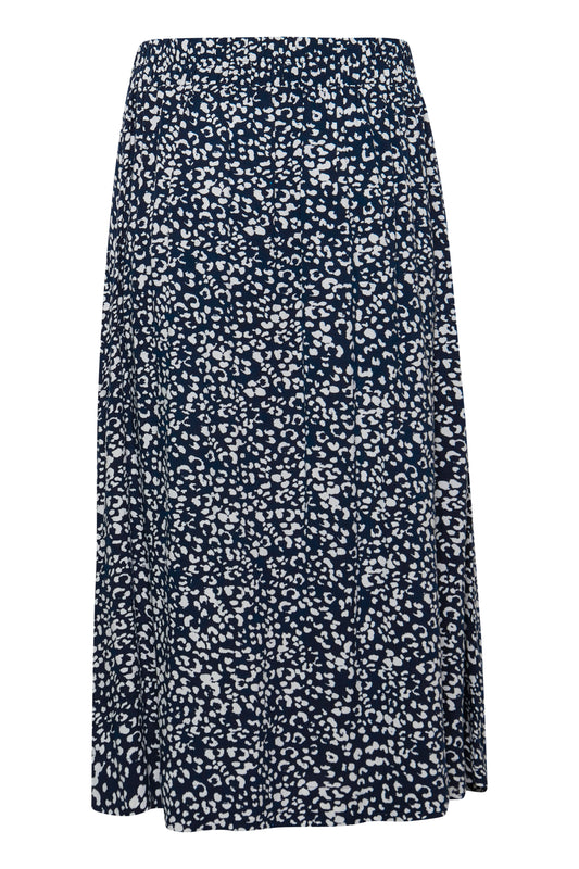 Carolina Animal Print Midi Skirt